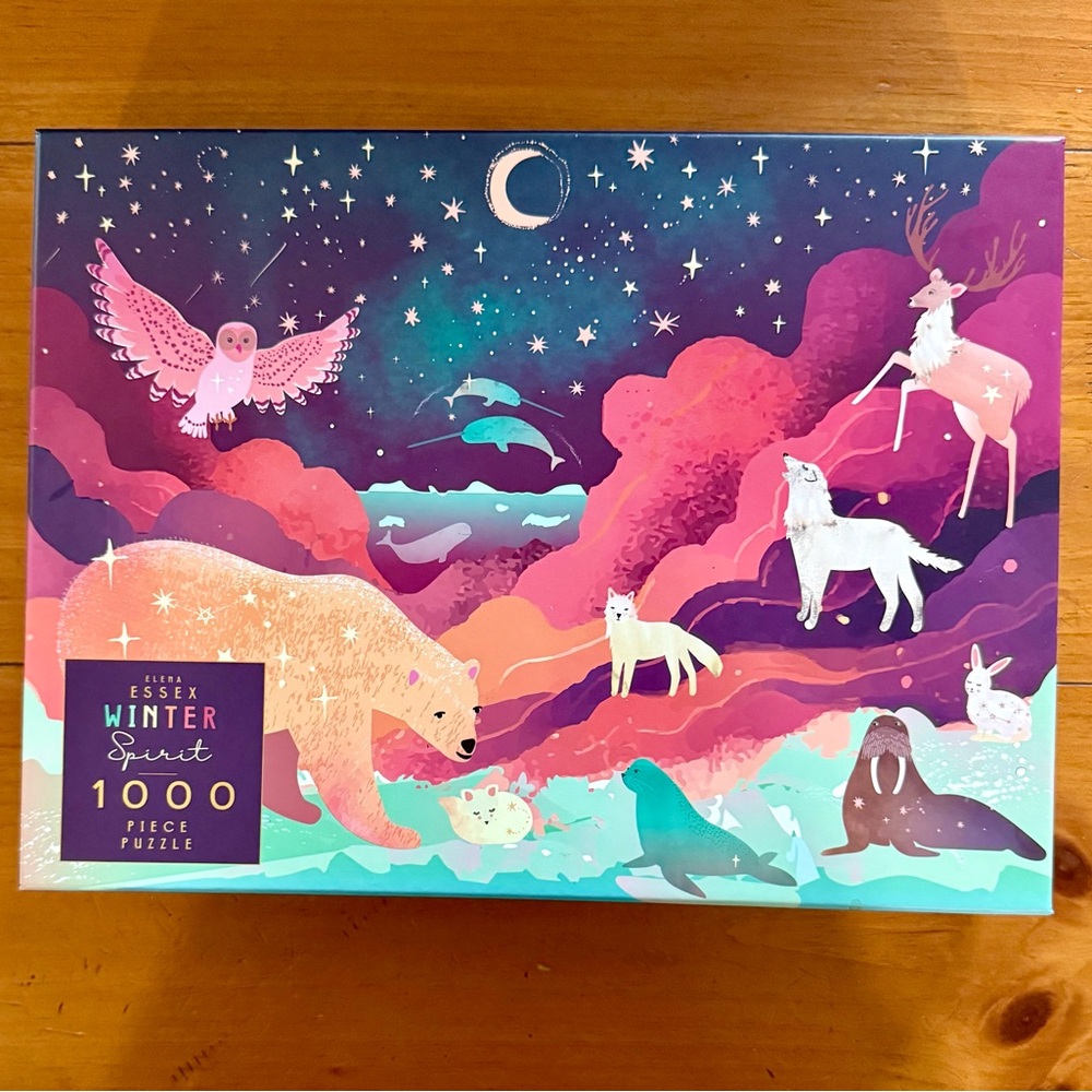 Winter Spirit 1000 Piece Puzzle - Multicolor